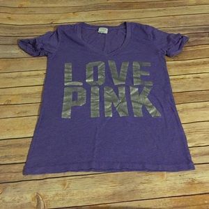 Victoria’s Secret PINK Love Pink Tee Shirt